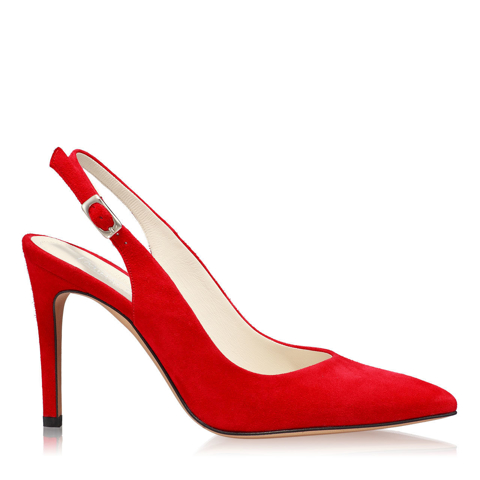 Pantofi Eleganti Dama Candy Rosu F1