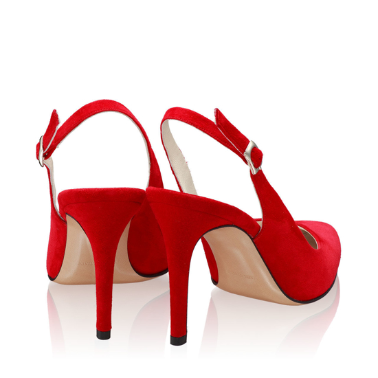 Pantofi Eleganti Dama Candy Rosu F3